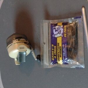 Zebco Fishing Reel and Lures